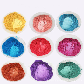 Poudre de pigment colorée pour la peinture de bricolage